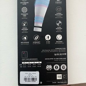 Three Pairs of Calf Compression Sock Sleeves